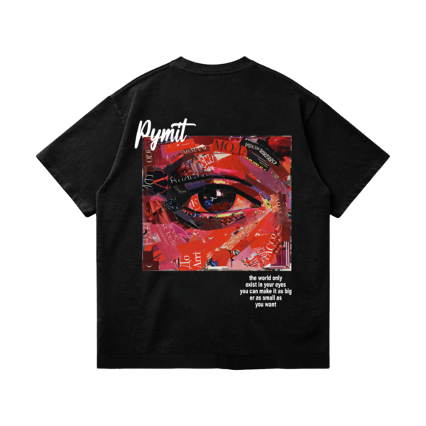 PYMIT-NEW WORLD T-SHIRT - BLACK