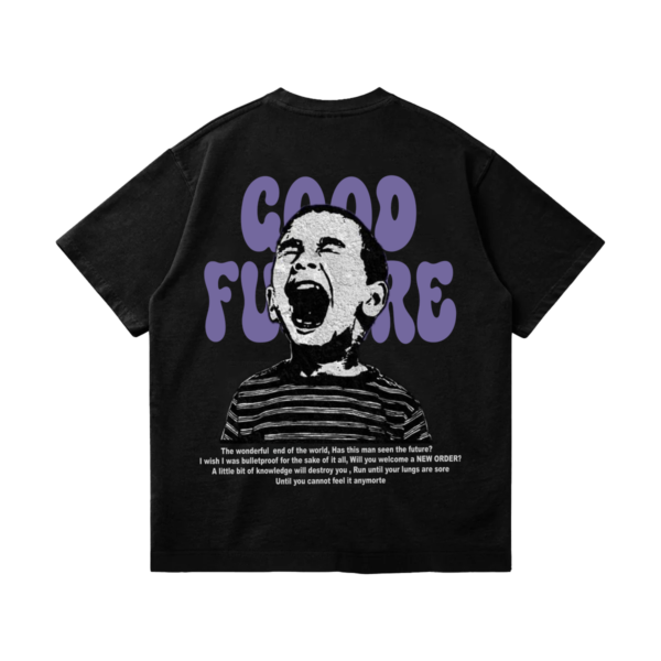 G O O D F U T U R E  T-SHIRT  -  BLACK
