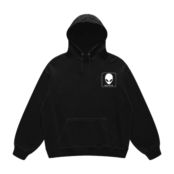AMONG U   SHOODIE  -  BLACK - Image 2
