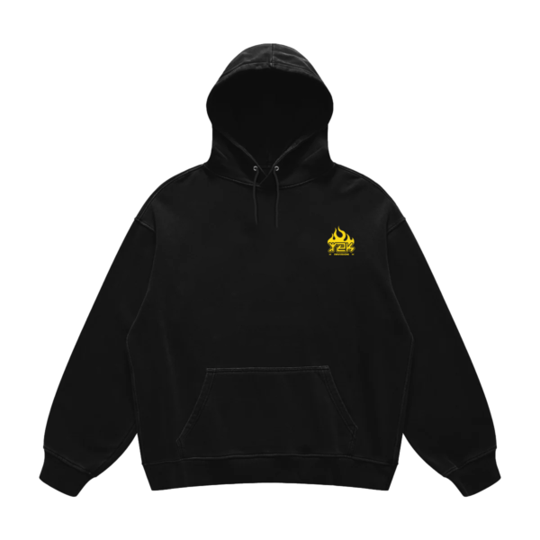 NUMBER NINETEEN HOODIE  -  BLACK - Image 2