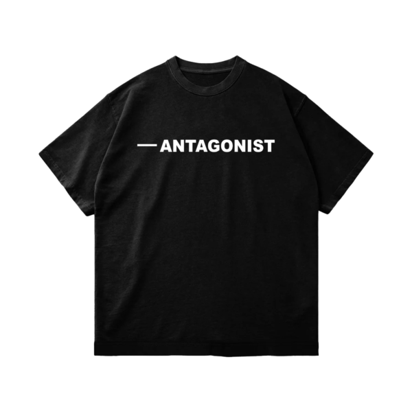ANTAGONIST T-SHIRT - BLACK - Image 2